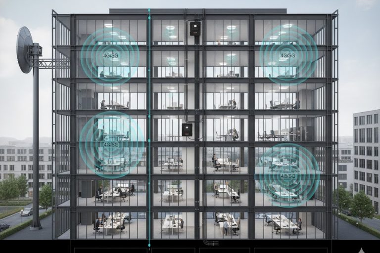 Probleem in de Hoogbouw? 🏢 De HI23-5S pakt 10 verdiepingen met 250 gebruikers tegelijk aan!