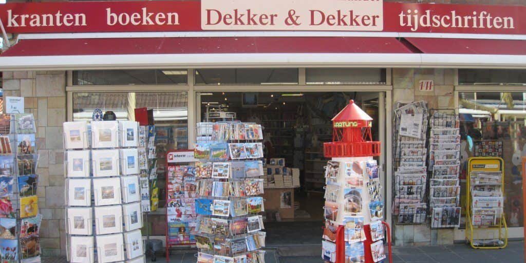 Boekhandel Dekker in Egmond aan Zee