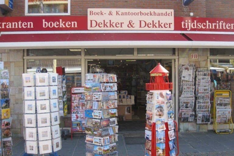 Boekhandel Dekker in Egmond aan Zee
